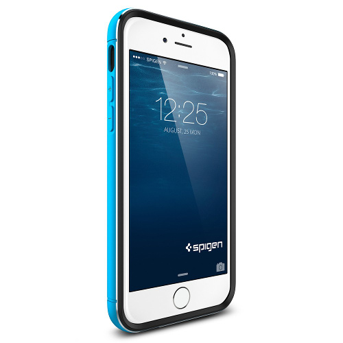 Чехол Spigen Neo Hybrid EX Metal для iPhone 6 Plus (5,5") голубой SGP11193