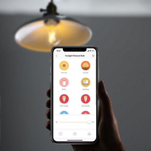Лампочка Yeelight Smart LED Filament Light (E27) белая (YLDP12YL)