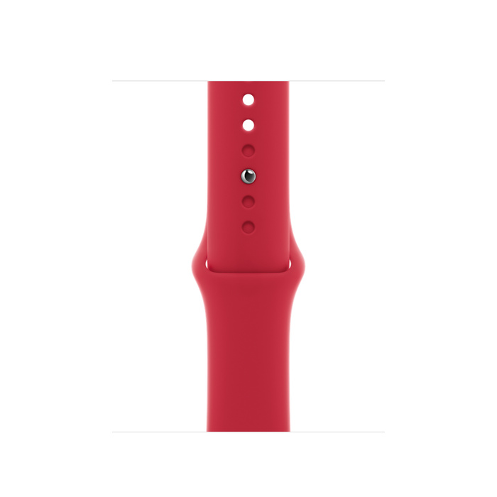 Умные часы Apple Watch Series 7 41 мм, алюминий (PRODUCT)RED, спортивный ремешок красного цвета