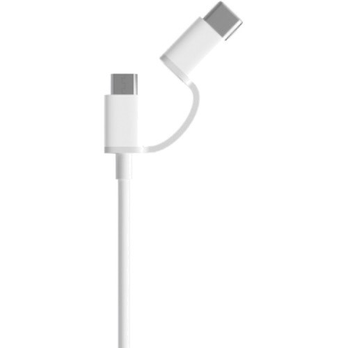 Кабель Xiaomi USB — micro-USB/Type-C (100 см) белый