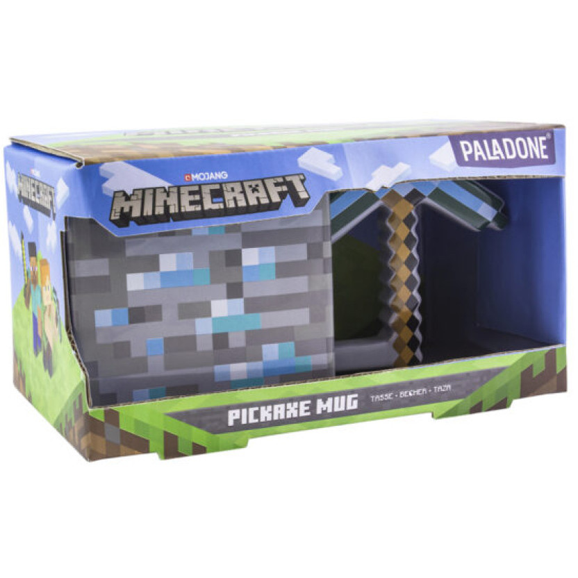 Кружка Paladone Minecraft Pickaxe Mug 550мл PP6589MCF
