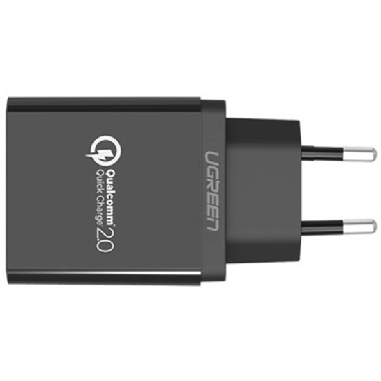 Сетевое зарядное устройство с кабелем Ugreen QC 18W Fast Charger USB-A (10186)
