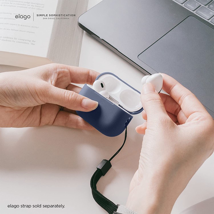 Чехол Elago Silicone case для AirPods Pro 2 (2022) Индиго (Jean Indigo)