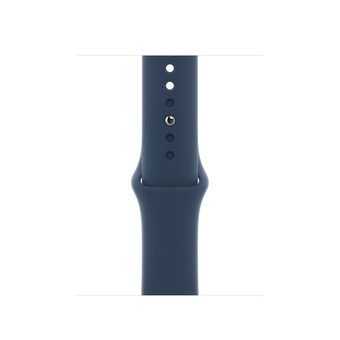 Умные часы Apple Watch Series 7 45 мм, алюминий синий, спортивный ремешок «Синий омут»