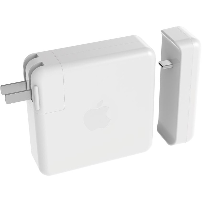 Зарядный адаптер HyperDrive USB-C Hub для Apple 61W USB-C Power Adapter белый (HDH05)
