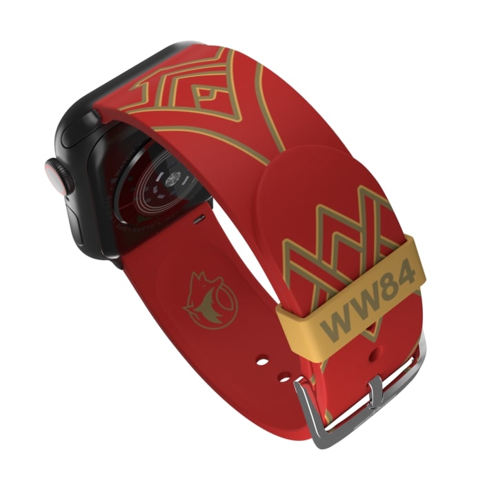 Ремешок MobyFox DC Comics для Apple Watch (всех размеров) Wonder Woman 1984: Crimson Armor (ST-WNR22DCC2012)