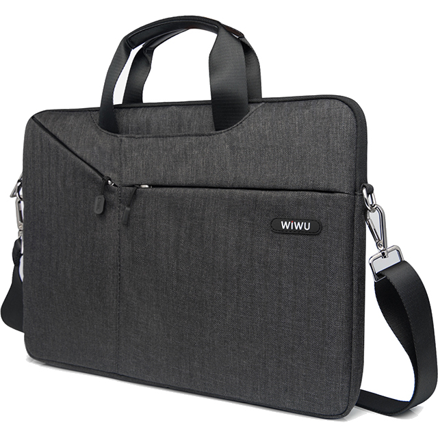 Сумка WiWu City Commuter Bag для ноутбуков 15.6" чёрная (GM4229MB15.6)