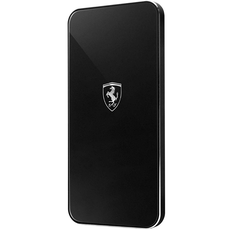 Беспроводное зарядное устройство Ferrari Wireless Charger чёрное