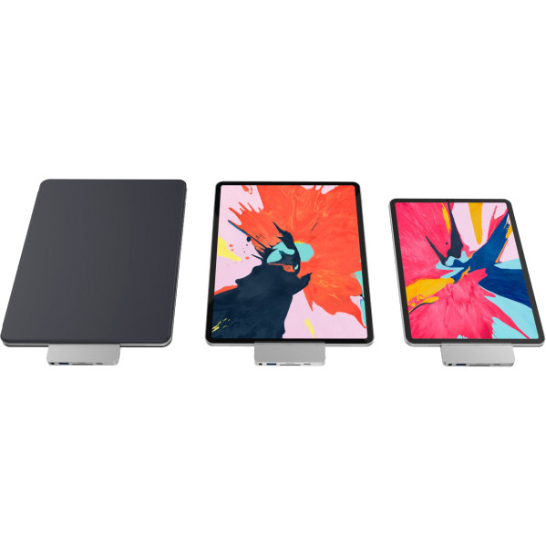 USB-хаб HyperDrive 6-in-1 USB-C Hub для iPad Pro серебристый (HD319-SILVER) без переходника