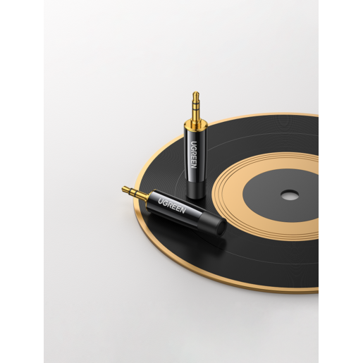 Коннектор Ugreen AV189 (20762) 3.5mm Audio Connector (4 шт) чёрный