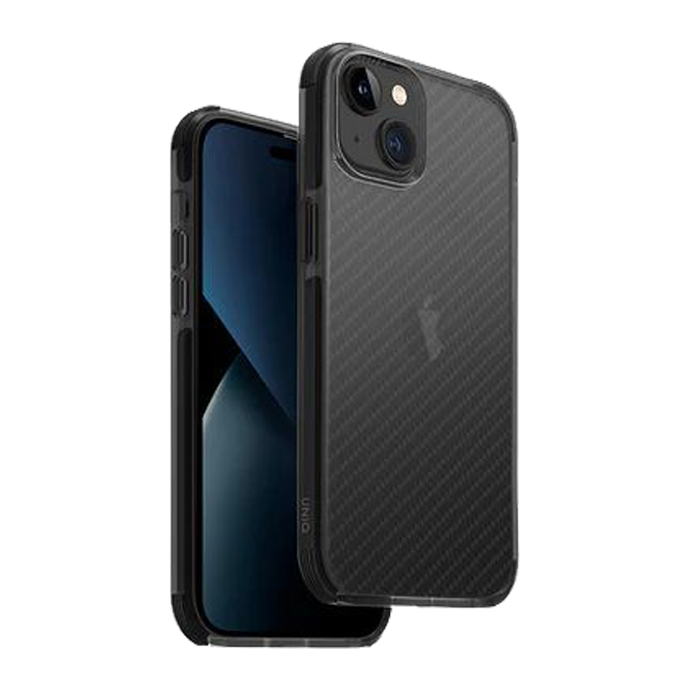 Чехол Uniq Combat Aramid effect Smoke для iPhone 14 Plus