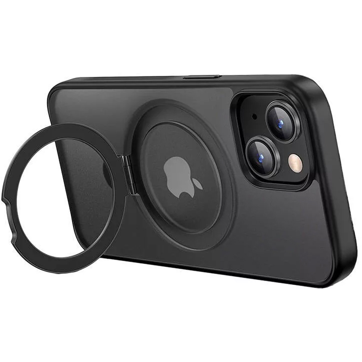 Чехол Ugreen LP761 Protective Case Magnetic Stand для iPhone 15 чёрный (25521)