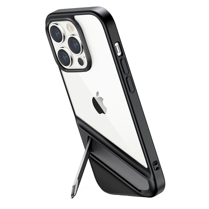 Чехол UGREEN LP636 (90927) Kickstand Protective Case для iPhone 14 Pro Max чёрный