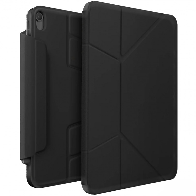 Чехол Uniq Ryze 360 для iPad Air 13 (M2, 2024) чёрный (Black)