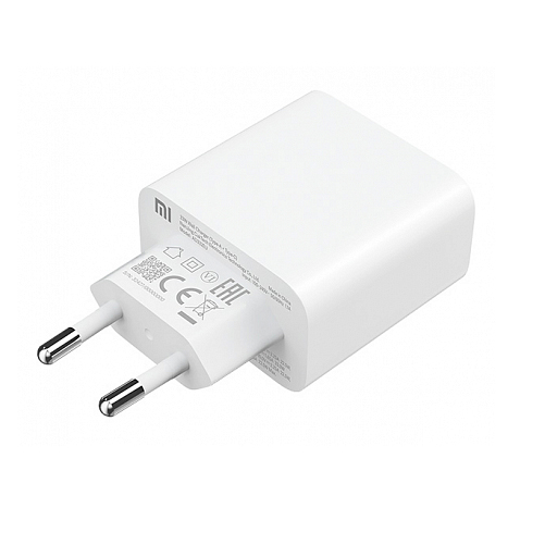 Сетевое зарядное устройство Xiaomi Mi Wall Charger USB Type-A / USB Type-C (BHR4996GL)