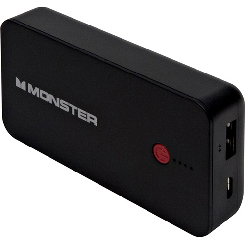 Внешний аккумулятор Monster Power Bank 5000 мАч чёрный