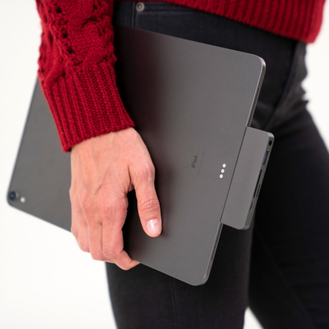 USB-хаб HyperDrive 6-in-1 USB-C Hub для iPad Pro серый космос (HD319-GRAY) без переходника