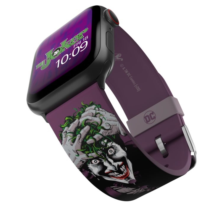 Ремешок MobyFox DC Comics для Apple Watch (всех размеров) Joker Modern Comic (ST-WNR22DCC2006)  