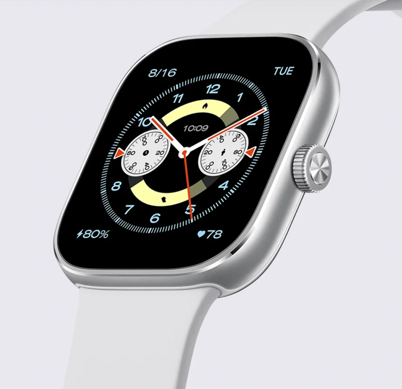 Смарт-часы Redmi Watch 4 серебристо-серые