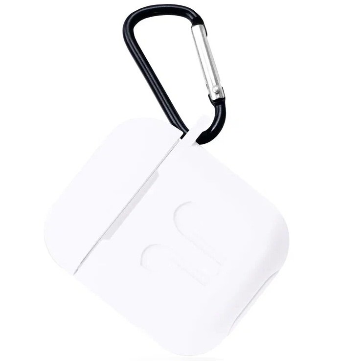 Чехол Guardi Soft Touch Protective Case для Airpods 1/2 белый