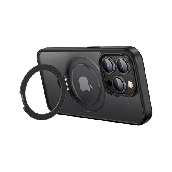 Чехол Ugreen LP764 Protective Case Magnetic Stand для iPhone 15 Pro Max чёрный (25533)