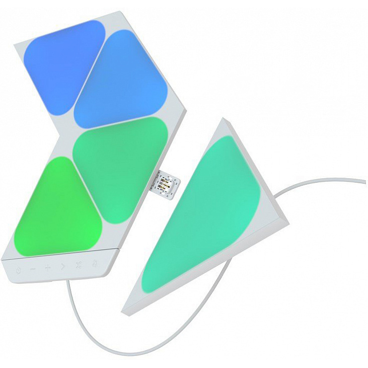 Умная система освещения Nanoleaf Shapes Mini Triangles Starter Kits 5 панелей (NL48-5002TW-5PK)