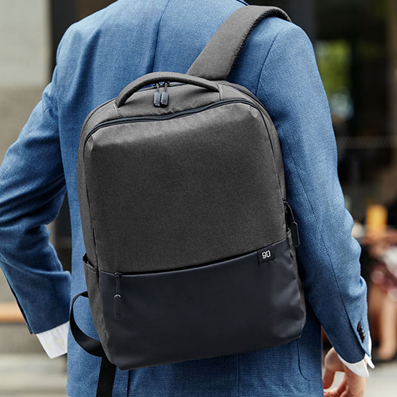 Рюкзак Ninetygo Light Business Commuting Backpack тёмно-серый