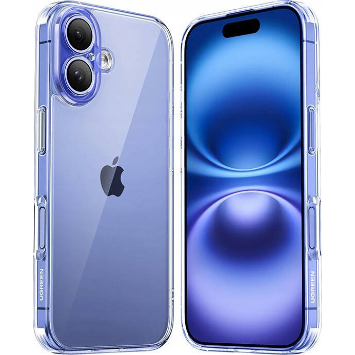 Чехол Ugreen CA105 Classy Clear Protective Case для iPhone 16 прозрачный (45917)