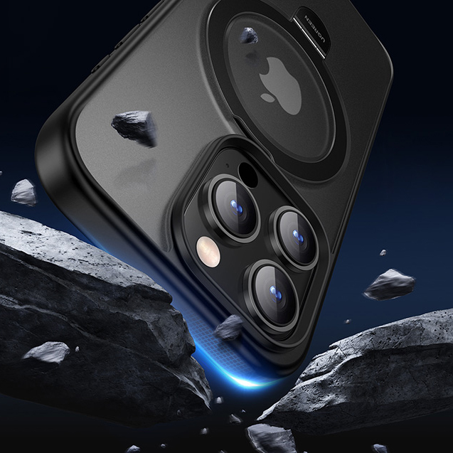 Чехол Ugreen LP764 Protective Case Magnetic Stand для iPhone 15 Pro Max чёрный (25533)