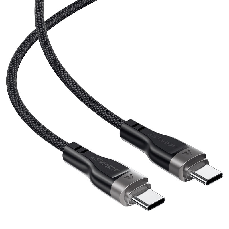 Кабель Acefast магнитный USB-C - USB-C черный (1,2 метра) (C11-03) 