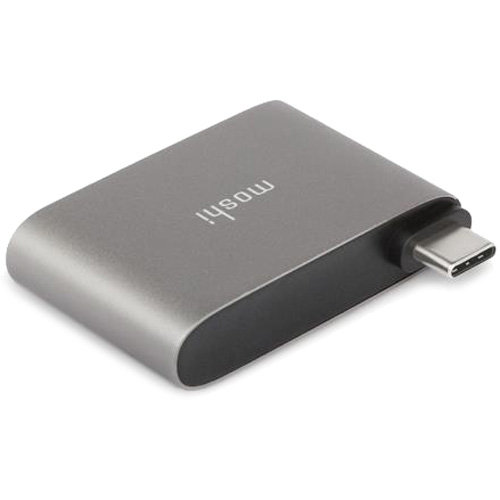 Переходник Moshi USB-C to Dual USB-A серый космос
