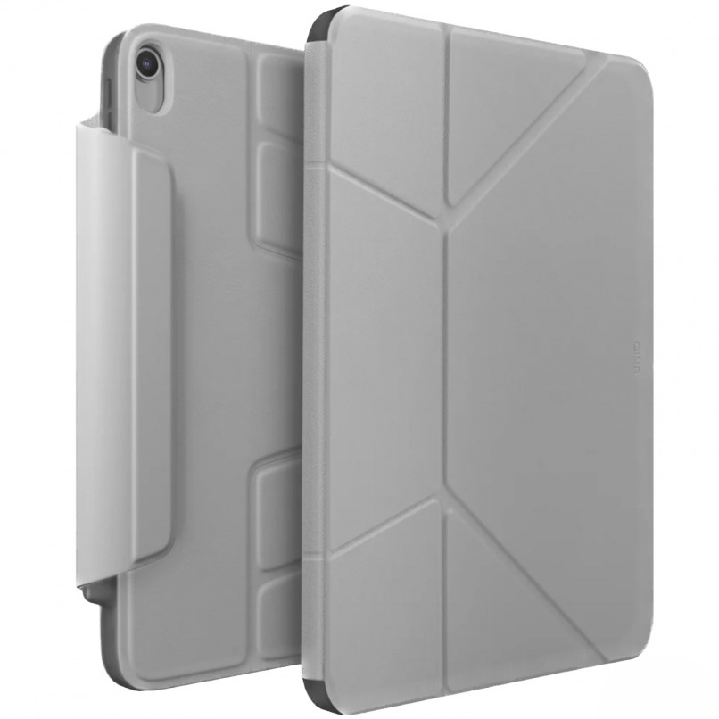 Чехол Uniq Ryze 360 для iPad Air 13 (M2, 2024) серый (Light Grey)