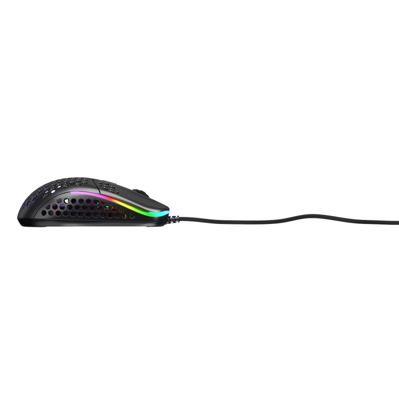 Игровая мышь Xtrfy M42 c RGB подсветкой чёрная