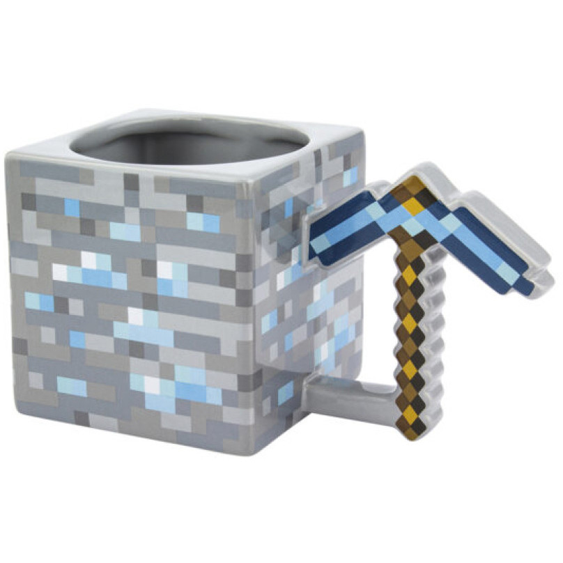 Кружка Paladone Minecraft Pickaxe Mug 550мл PP6589MCF