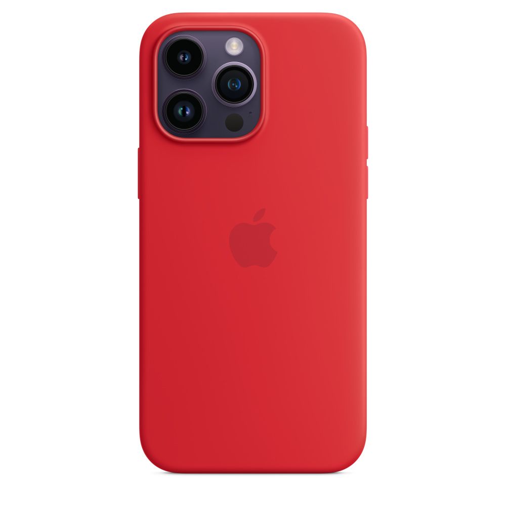 Чехол Apple iPhone 14 Pro Silicone Case with MagSafe красный (PRODUCT)RED