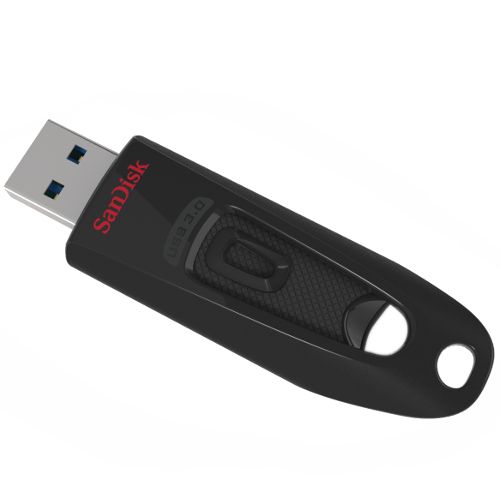 Флэш-накопитель SanDisk Ultra CZ48 USB 3.0 128ГБ чёрный (SDCZ48-128G-U46)