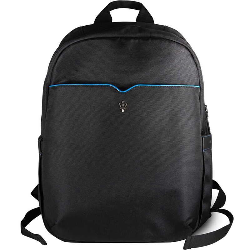 Рюкзак Maserati Gransport Backpack для MacBook 15" чёрный/синий