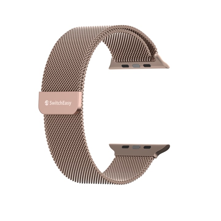 Ремешок SwitchEasy Mesh для Apple Watch 42/44/45 мм розовое золото (GS-107-214-266-60)