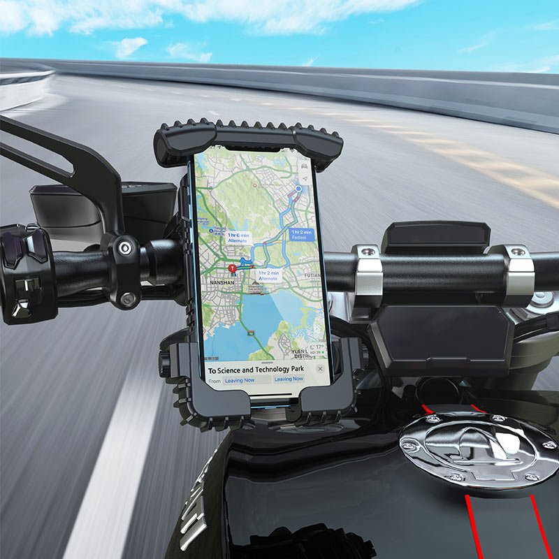 Держатель на руль велоcипеда Acefast D15 Bicycle Phone Holder для смартфонов чёрный (AF-D15-BK)
