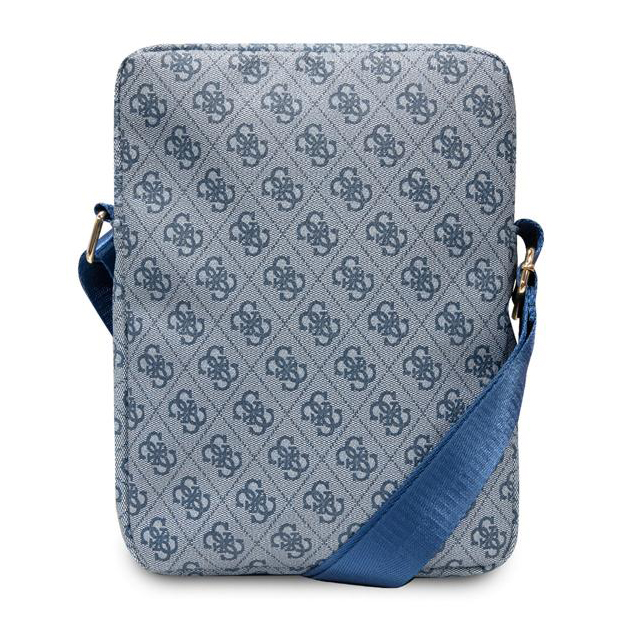 Сумка Guess PU 4G Printed Stripes для планшетов 10" синяя (GUTB10P4RPSB)