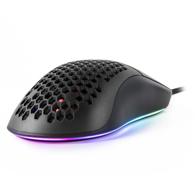 Игровая мышь Arozzi FAVO с RGB подсветкой чёрная