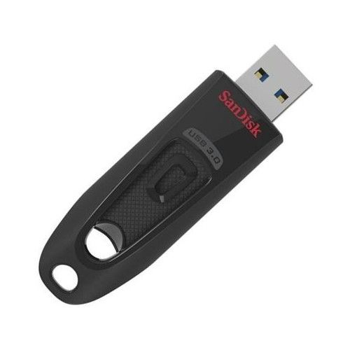 Флэш-накопитель SanDisk Ultra CZ48 USB 3.0 128ГБ чёрный (SDCZ48-128G-U46)