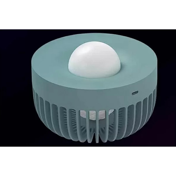 Антимоскитная лампа 3 в 1 Solove Mosquito Lamp 002D RU Зелёная (статический разряд, фумигатор, ночник)