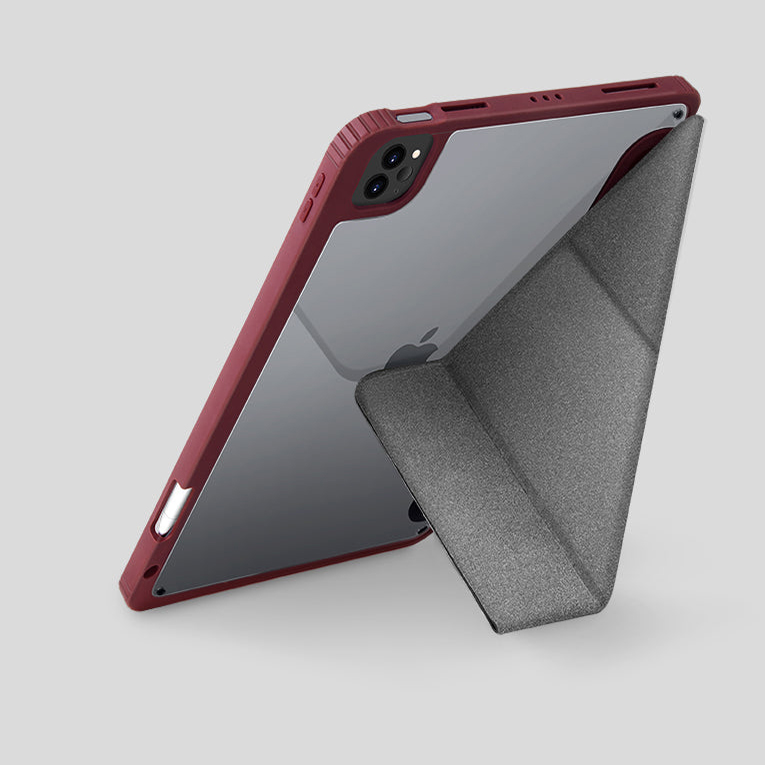 Чехол Uniq Moven Case для iPad Pro 11" (2020-2021) бордово-красный (Maroon Red)