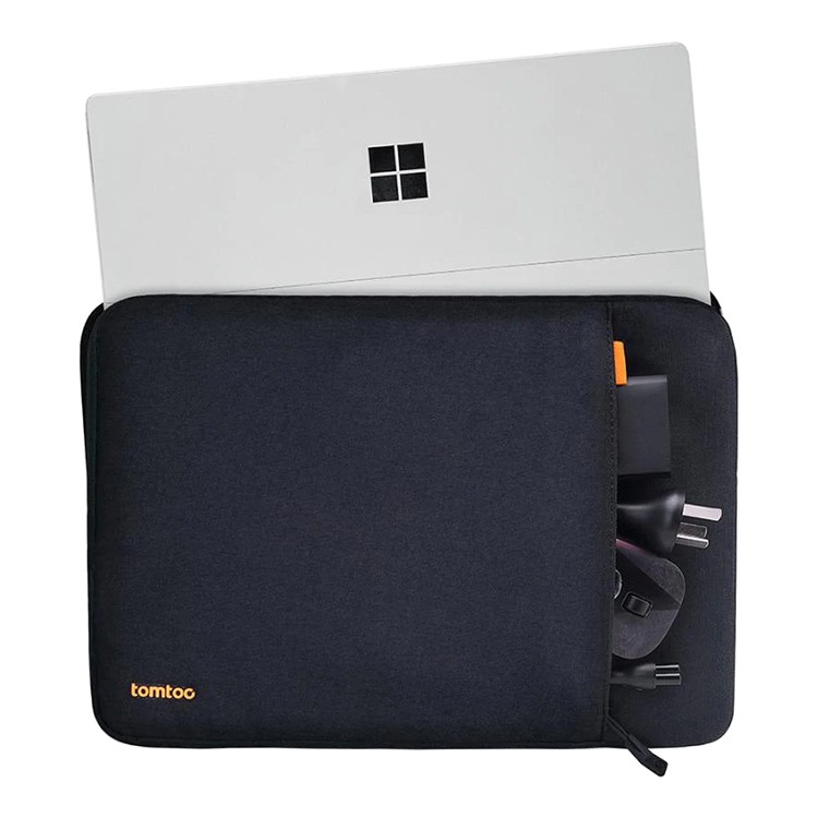 Чехол Tomtoc Defender Laptop Sleeve A13 для ноутбуков 15.6" чёрный (Black)