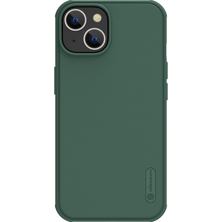 Чехол Nillkin Frosted Shield Pro для iPhone 14 тёмно-зелёный