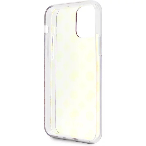 Чехол Guess 4G Peony Hard для iPhone 11 Pro Iridescent Silver