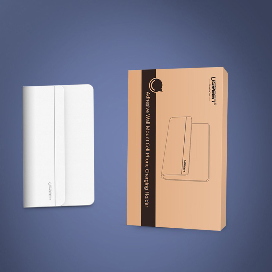 Держатель для смартфона UGREEN LP108 Adhesive Wall Mount Cell Phone Charging Holder (30394)