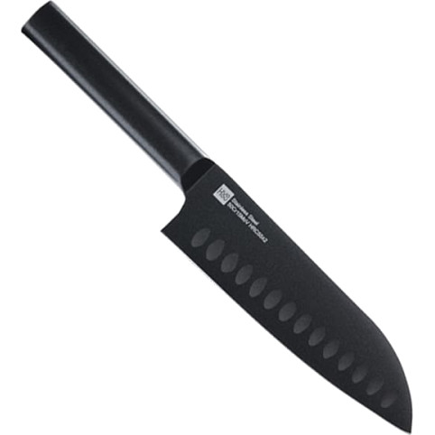 Набор ножей 4+1 HuoHou Non-Stick Kitchen Knives Set чёрный