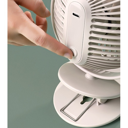 Вентилятор Ugreen LP308 Multifunctional Desk Fan бежевый (80907)